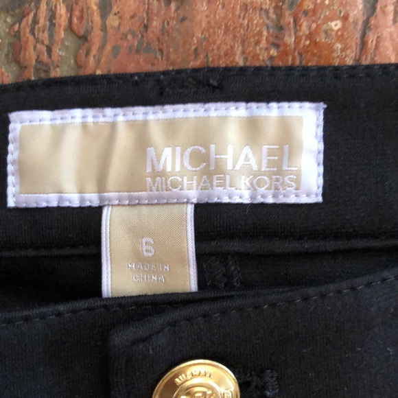 (2 pair)Michael Michael Kors pants Black sz6 Navy P/M - Picture 4 of 16